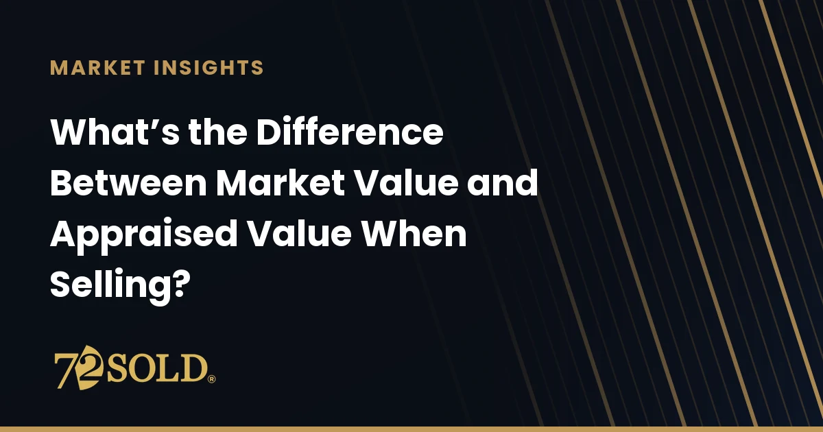 What’s the Difference Between Market Value and Appraised Value When Selling?
